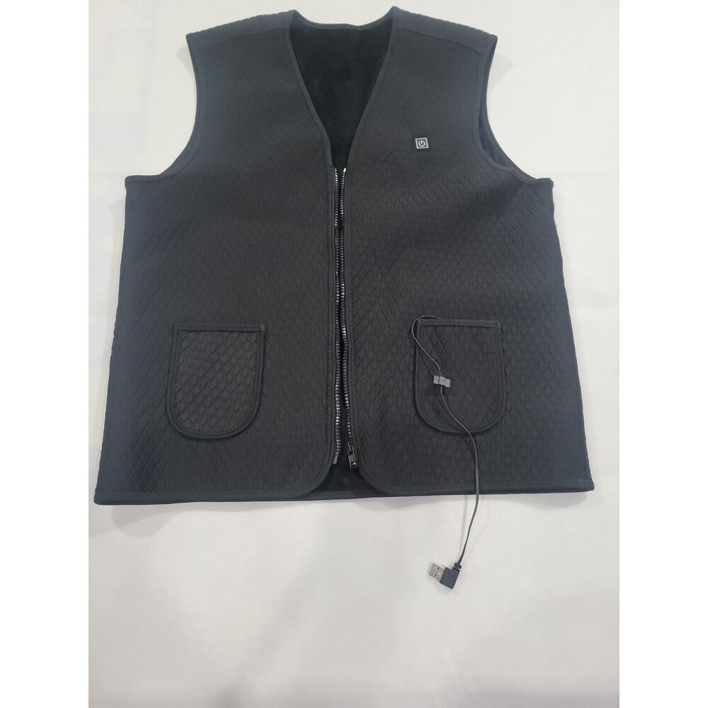 YAHHU Electric USB Heated Warm Vest For Men Women, 5 Heating Panels 3 Levels,...